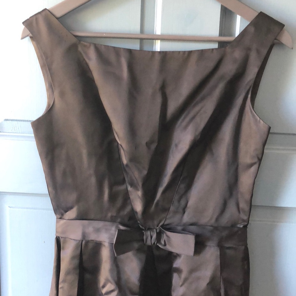 Vintage 60s black satin Breakfast@Tiffany’s dress